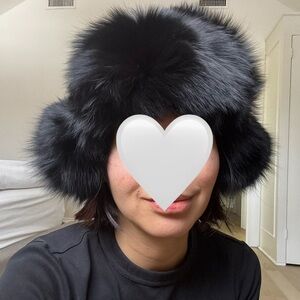 Elegant Black Fur Hat